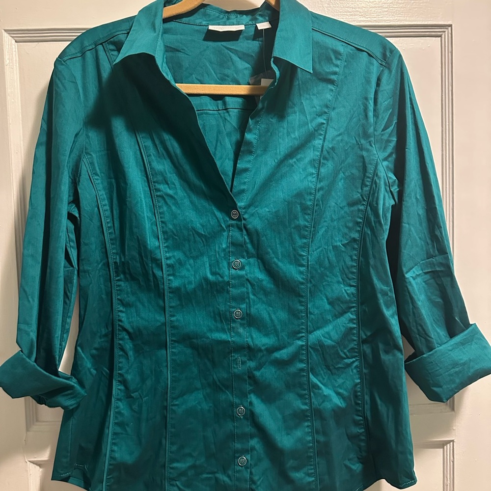 Green blouse -NY & Company